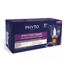 Phyto Cyane Anti-Hair Loss Progressive Treatment Сыворотка против выпадения волос для женщин 12х5мл