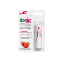 Sebamed SENSITIVE SKIN Бальзам для защиты губ клубника Lip defense strawberry SPF 30 4,8 g